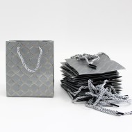 Подарочный пакет с веревочными ручками 18*24*8,5cm, 12шт.,