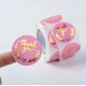 Stickers THANK YOU  d-3.8cm, 500pcs.