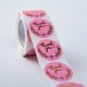 Stickers THANK YOU  d-3.8cm, 500pcs.
