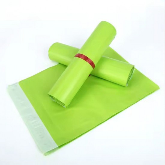 Ūdensiztūrīgie kurjeru maisi paku sūtījumiem 25*31+4cm, kr. Green, 10gab.