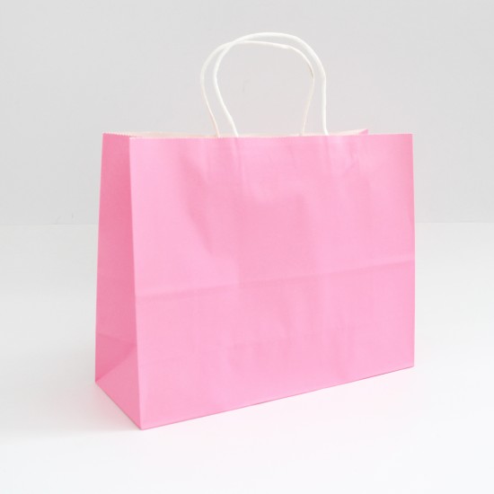 Paper bag with twisted handles 25*31*11.5 cm, 12pcs