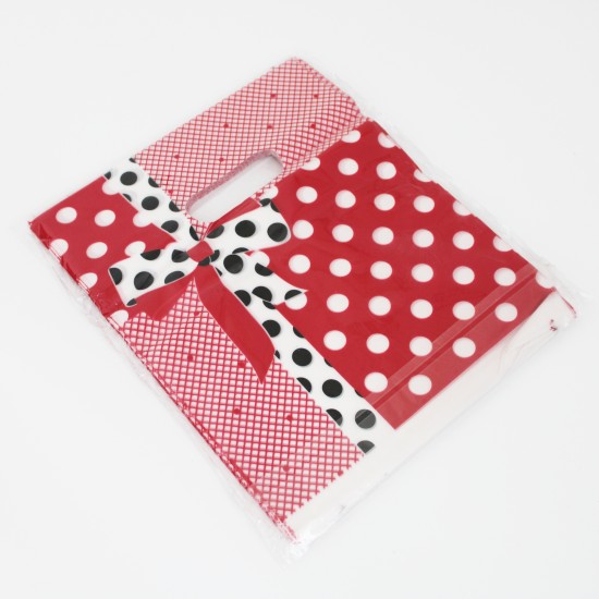 Shopping packaging bag 20*16+8.5cm, 100pcs