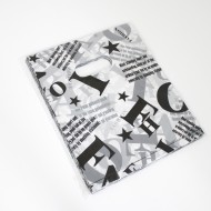 Iepirkumu maisi ar apdruku 20*16+8.5cm, 100gab.