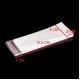 Bags with hole and self-adhesive film OPP 8*12.5cm, 100pcs