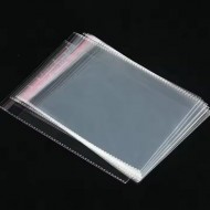 Transparent bag self-adhesive sealing bags with hole,25 micro,16*20+3cm, 200pcs