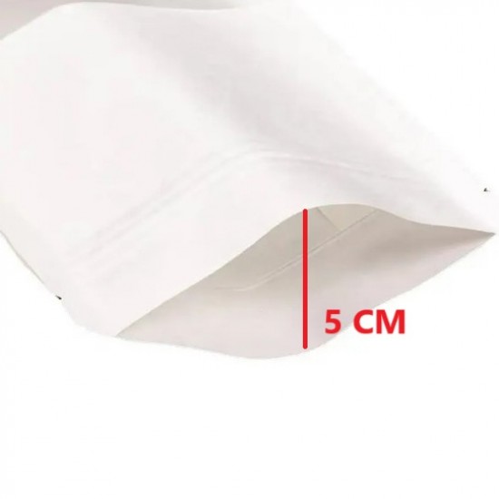 Пакет DOYPACK с застёжкой zip-lock 18*26+5см, серый, 10шт.