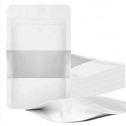 Maiss DOYPACK ar zip lock aizdari 13,5*19+4cm, kr. pelēkā, 10gab.