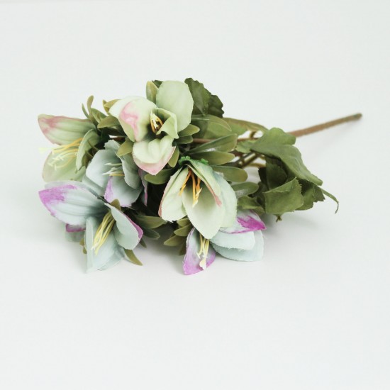Artificial flowers bouquet 28 cm