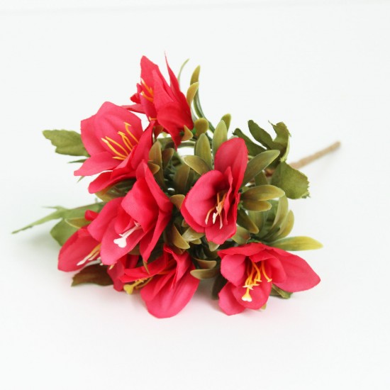 Artificial flowers bouquet 28 cm