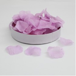 Dekoratīvas rožu ziedlapiņas lavender, 100 gab.