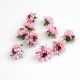 Artificial flower heads d-4cm 10pcs