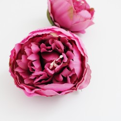 Mākslīgo ziedu galviņas d-7cm PEONIJA 2pcs