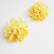 Mākslīgo ziedu galviņas d-10cm  2pcs
