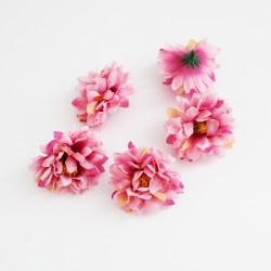 Artificial flower heads d-6cm 5pcs
