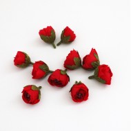 Искусственные цветочные головки d-3см, 10шт.