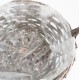 Плетёная корзинка с ручкой, светло-серый, 24×H10/40 см