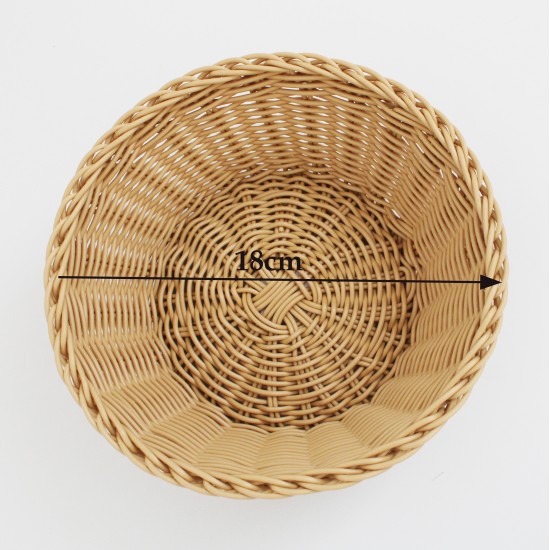Basket d-18cm;h-8cm 1pcs