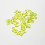 Plastmasas pērles 23mm, 20gab.