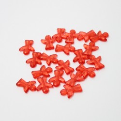 Plastmasas pērles 23mm, 20gab.