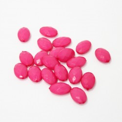 Plastmasas pērles 1x2cm, 20gab.