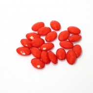 Plastmasas pērles 1x2cm, 20gab.