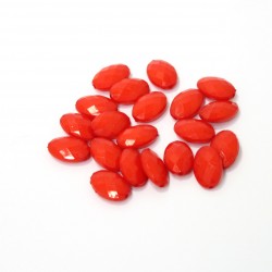 Plastmasas pērles 1x2cm, 20gab.