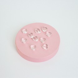Plastmasas pērles 1,8cm, 10gab.