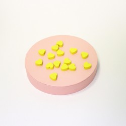 Koka pērlītes 1,4cm, 15gab.