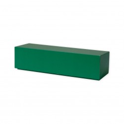 Box for one wine bottle 87*93*335mm, green