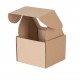 Boxes with window 130*130*100mm kraft FEFCO 0427