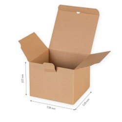 Cardboard box 138*128*107mm, FEFCO 0215 , 3-layer , Parcel locker - size M, + 10pcs