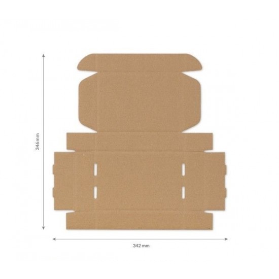 Картонная коробка 180*120*40мм, FEFCO 0427, 3-х слойный, Пакомат - размер S, + 10шт.