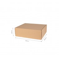 Kartona kaste 490*420*160mm, FEFCO 0427, 3 slāņu, pakomāts - M izmērs, + 10gab.