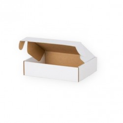 Cardboard box 200*150*50mm, FEFCO 0427, 3-layer, parcel locker - size S, + 10pcs, white color