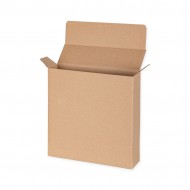 Cardboard box, 200x200x50mm, FEFCO 0713