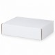 Kartona kaste FEFCO 0427 350x250x90 mm, baltā krāsa