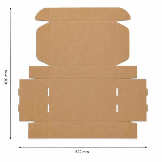 Caja de cartón FEFCO 0427 – 300x200x80 mm