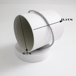 Бокс d-11.5см "white"