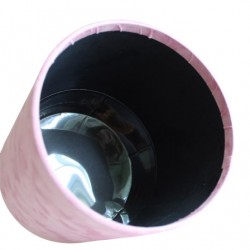 Samta ziedu kastes XL komplekts rozā, 3 gab.