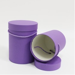 Ziedu kastes kompleks,2gab., "purple"