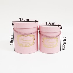 Ziedu kastes kompleks,2gab., "pink"