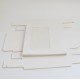 Kartona kastes ar logu 28*19.5*5cm, "white"12gab.