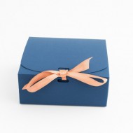 Saliekamās Dāvanu Kastītes “Navy Blue”, 5 × 11 × 11 cm, 12 gab.