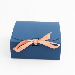 Складные подарочные коробки “Navy Blue”, 5 × 11 × 11 см, 12 шт.