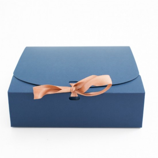 Складные подарочные коробки “Navy Blue”, 5 × 16 × 16 см, 12 шт.