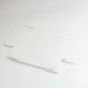 Kaste ar lodziņu 25*25*9cm, 10 gab. "white"