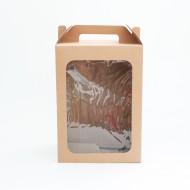 Коробка с окном складная 18*25*35см 12шт.