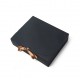 Подарочная складная  коробка, 5*16*16см, 12шт., "black"