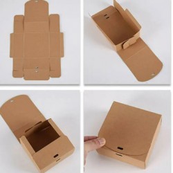 Saliekama kaste  5*11*11cm, 12gab.,"kraft"