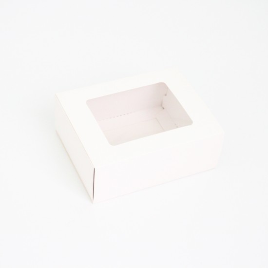Kartona kaste ar logu 14*10*5,2cm, "white", 12gab.